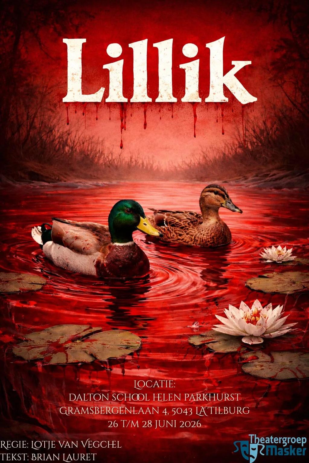 Promo poster van de voorstelling Lillik